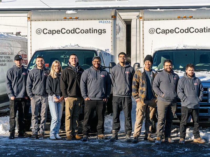 The Custom Coatings / New England Rubber Stone Team Family-Owned & Operated of New England Rubber Stone