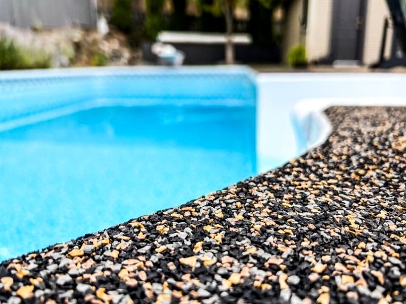 Rubber Stone Coating example