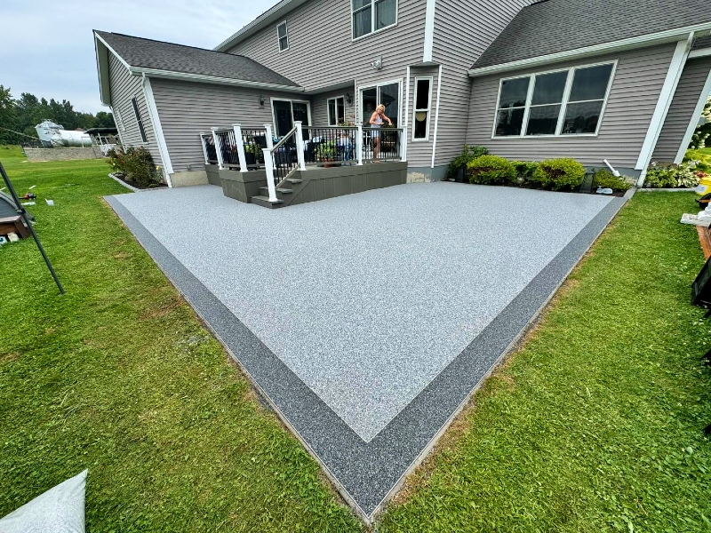 Professional patio resurfacing project example 3