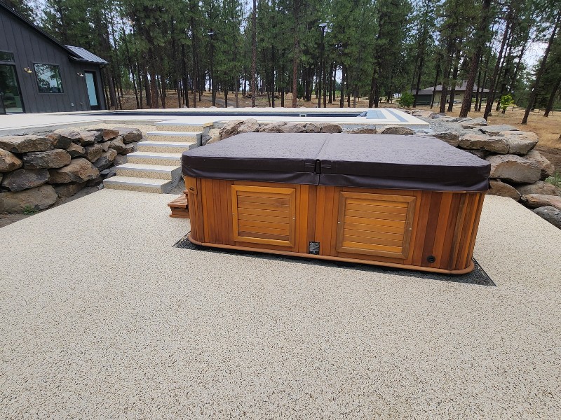 Professional pool deck resurfacing project example 3