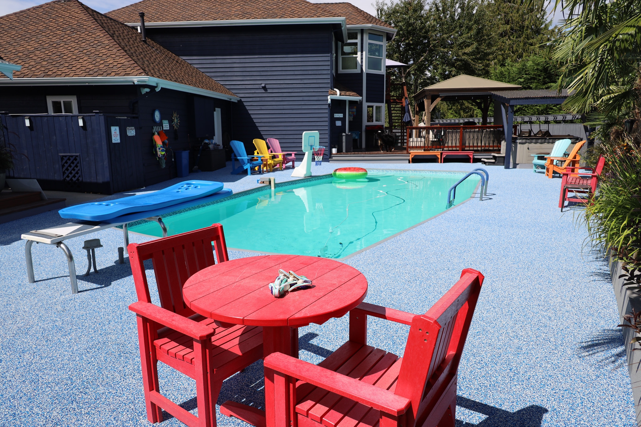 Pool Deck Resurfacing project